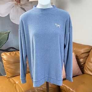 PINK Victoria's Secret Blue Crewneck Sweater size M in great condition